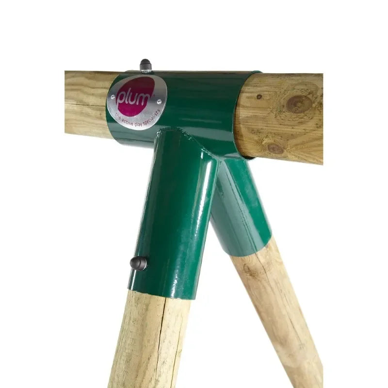 Plum® Bush Baby® Wooden Swing Set – Classic Outdoor Play for Kids | Durable & Weather-Resistant - Naivri