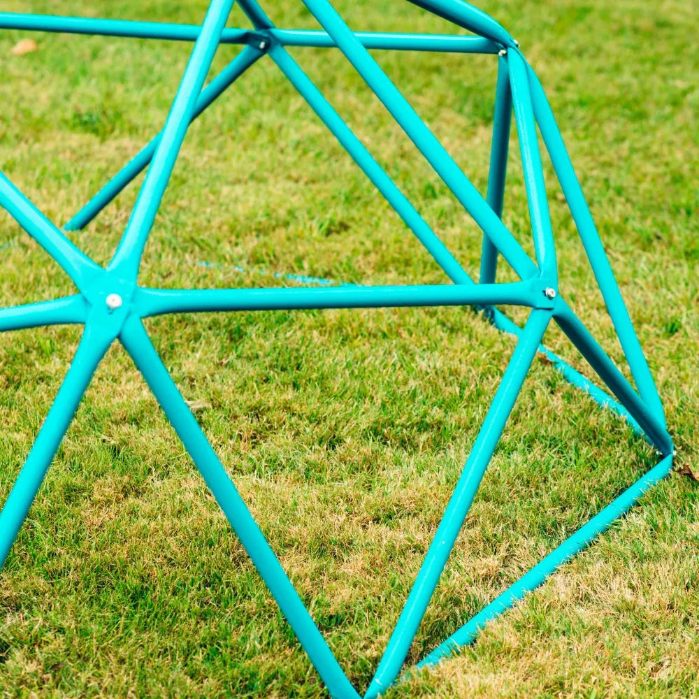 Plum® Deimos Metal Dome Climbing Frame – Geometric Outdoor Climber for Kids | Rust-Resistant Steel - Naivri