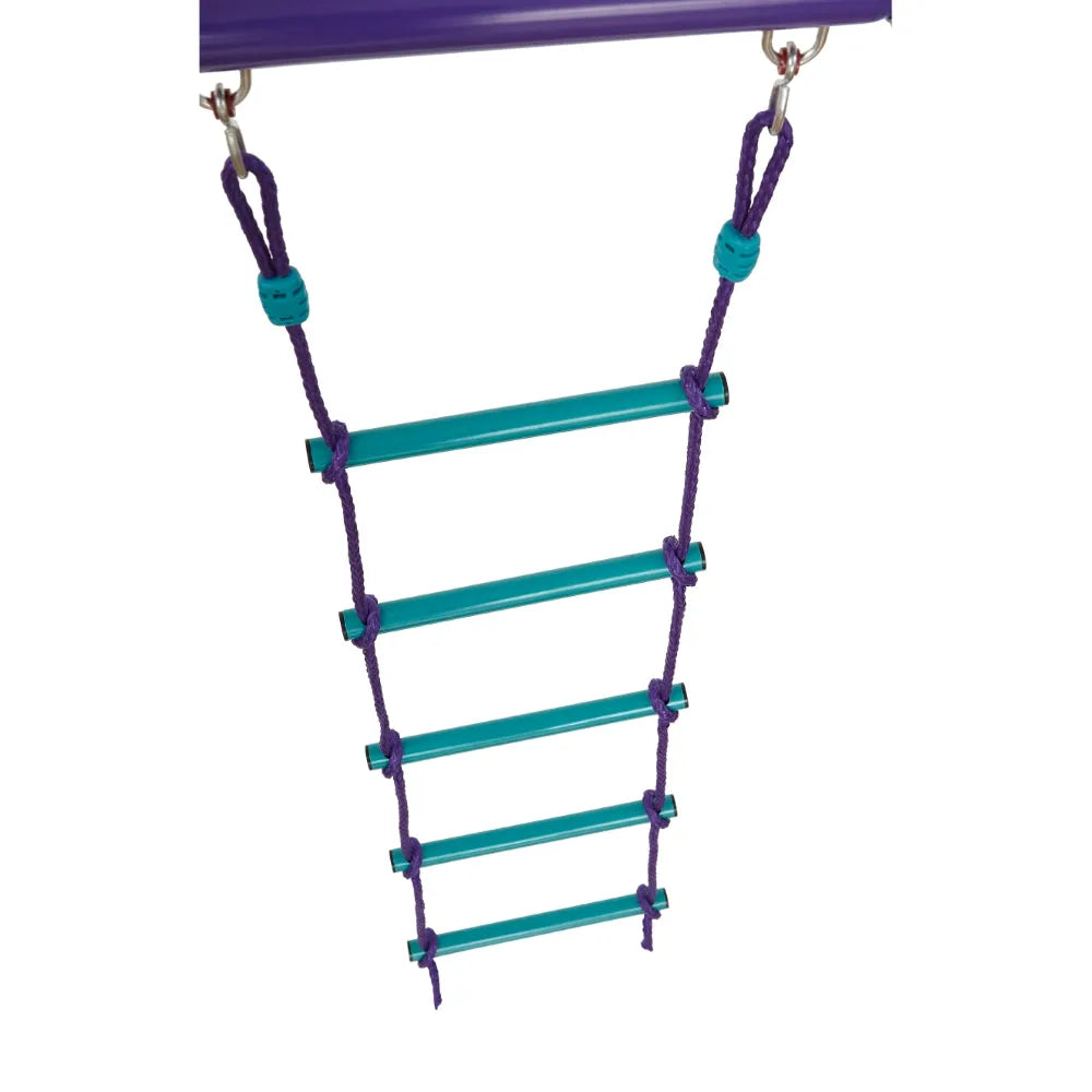 Plum® Metal Multiplay Swing Set – Multi-Activity Outdoor Play for Kids | Durable Steel Frame - Naivri