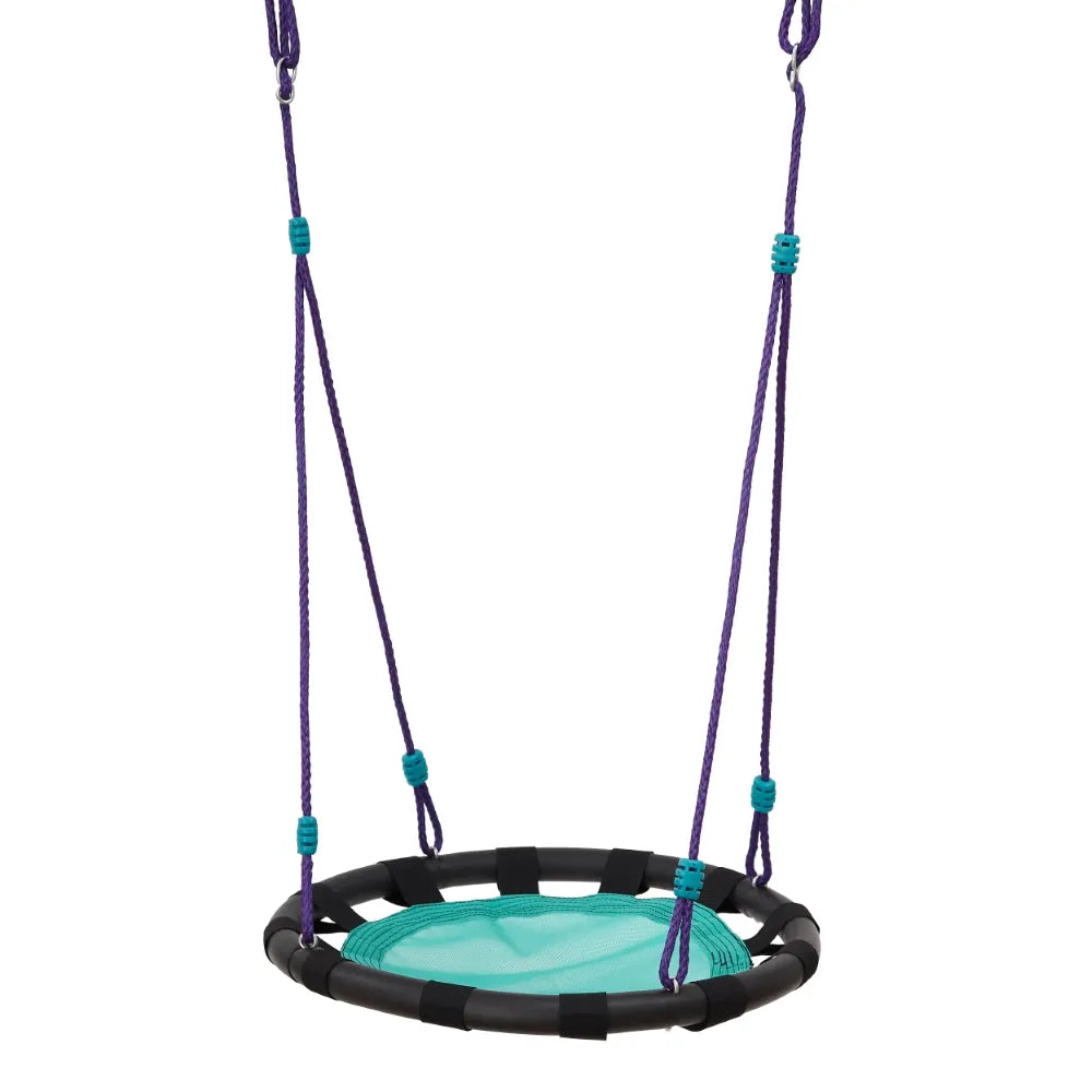 Plum® Metal Multiplay Swing Set – Multi-Activity Outdoor Play for Kids | Durable Steel Frame - Naivri
