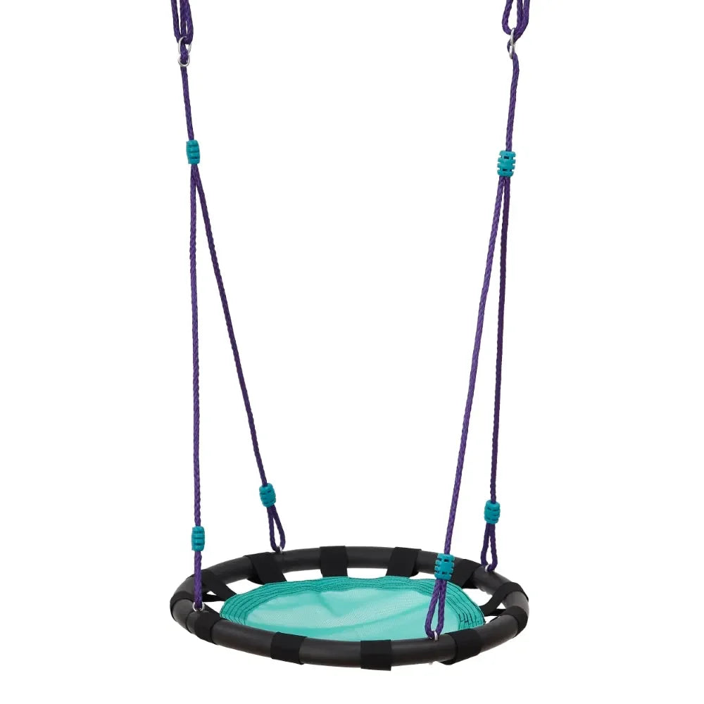 Plum® Metal Multiplay Swing Set – Multi-Activity Outdoor Play for Kids | Durable Steel Frame - Naivri