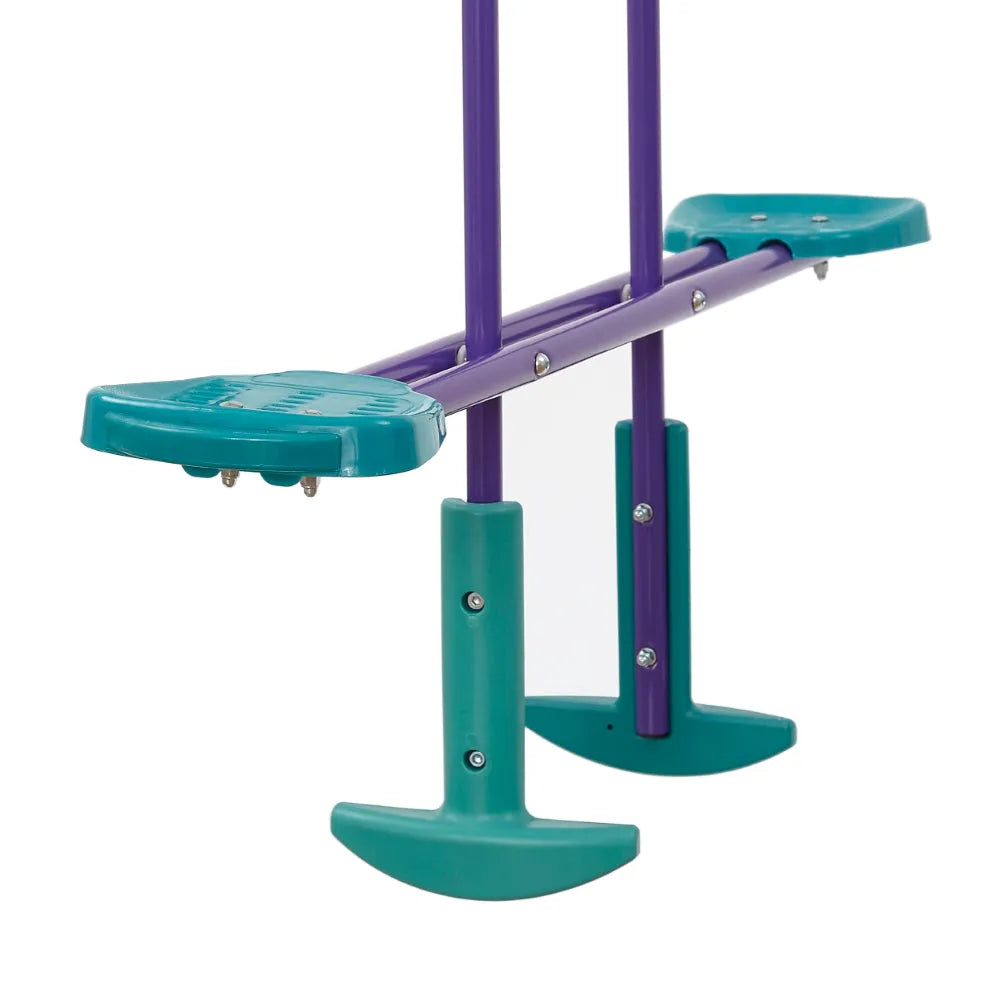 Plum® Metal Multiplay Swing Set – Multi-Activity Outdoor Play for Kids | Durable Steel Frame - Naivri