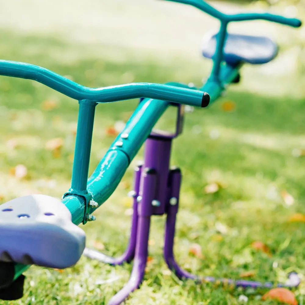 Plum® Metal Rotating See Saw | Outdoor Playground Equipment for Kids - Naivri