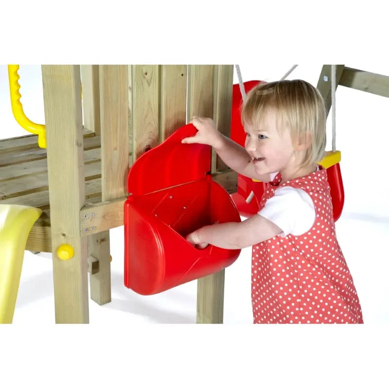 Plum® Toddlers Tower Wooden Climbing Frame - Naivri
