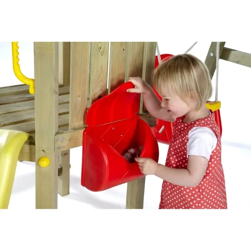 Plum® Toddlers Tower Wooden Climbing Frame - Naivri