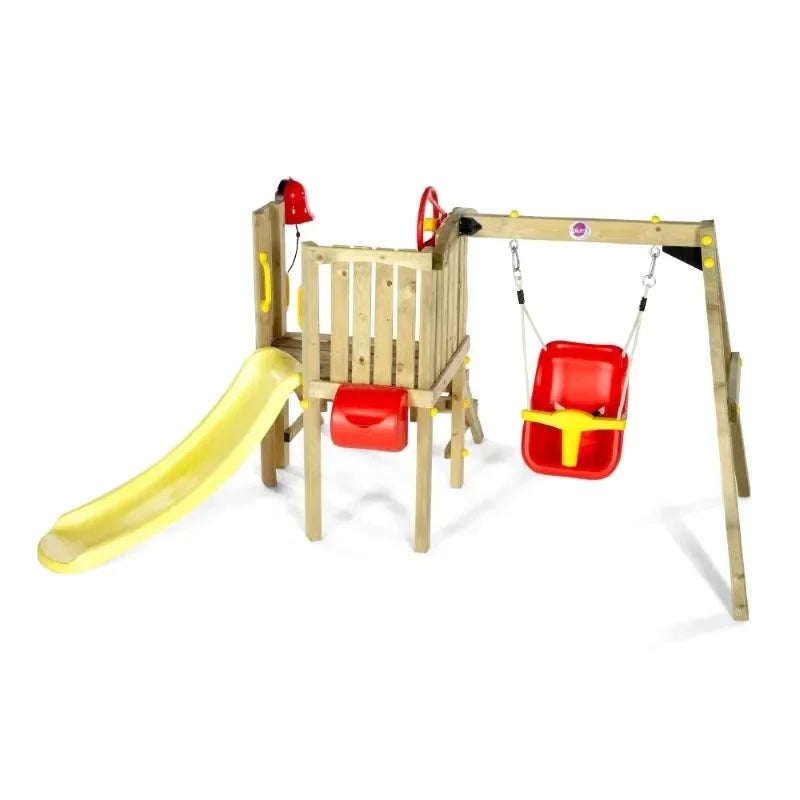 Plum® Toddlers Tower Wooden Climbing Frame - Naivri