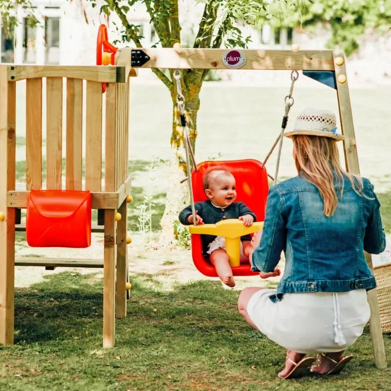 Plum® Toddlers Tower Wooden Climbing Frame - Naivri