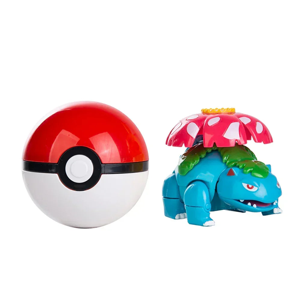 Pokemon Deformation Anime Figures Assorted | Kids Gifts | Age 3+ - Naivri