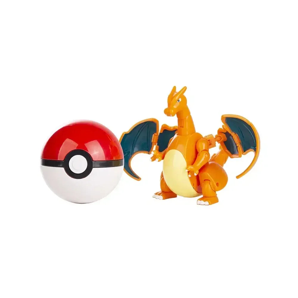 Pokemon Deformation Anime Figures Assorted | Kids Gifts | Age 3+ - Naivri