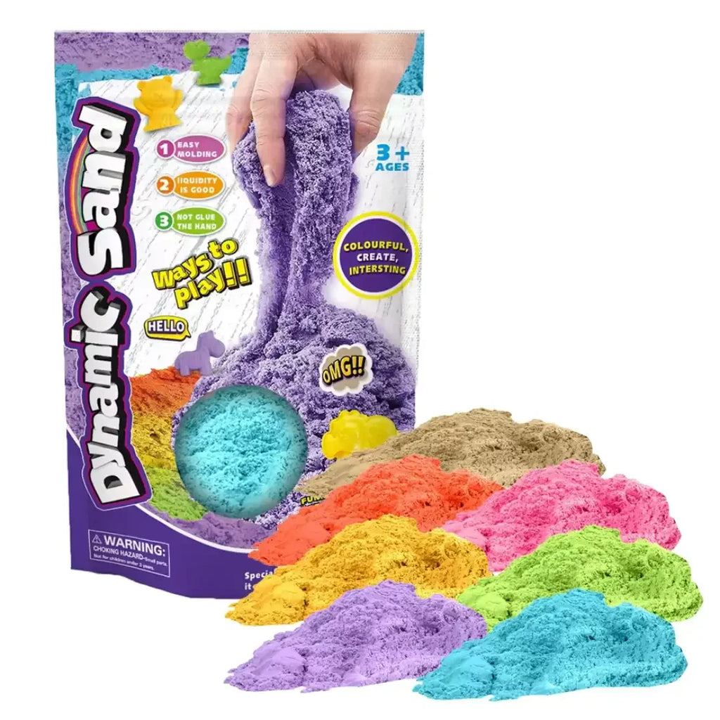 Premium Dynamic Play Sand Kit – Soft, Reusable Sensory Sand for Ages 3+ - Naivri