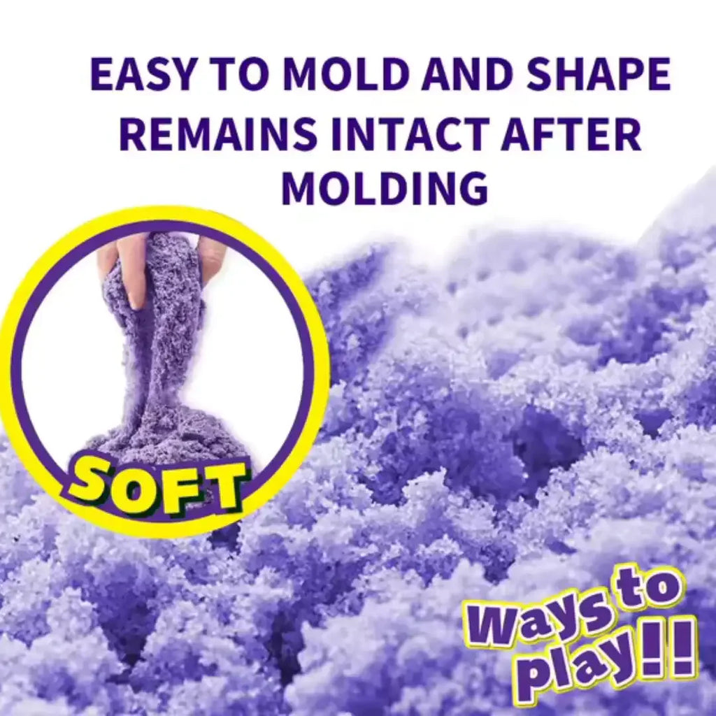 Premium Dynamic Play Sand Kit – Soft, Reusable Sensory Sand for Ages 3+ - Naivri