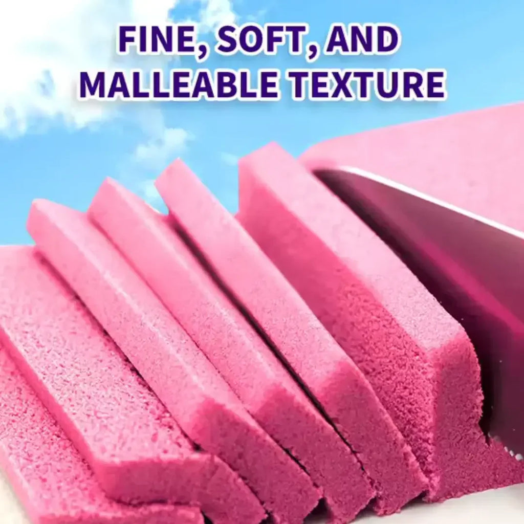 Premium Dynamic Play Sand Kit – Soft, Reusable Sensory Sand for Ages 3+ - Naivri