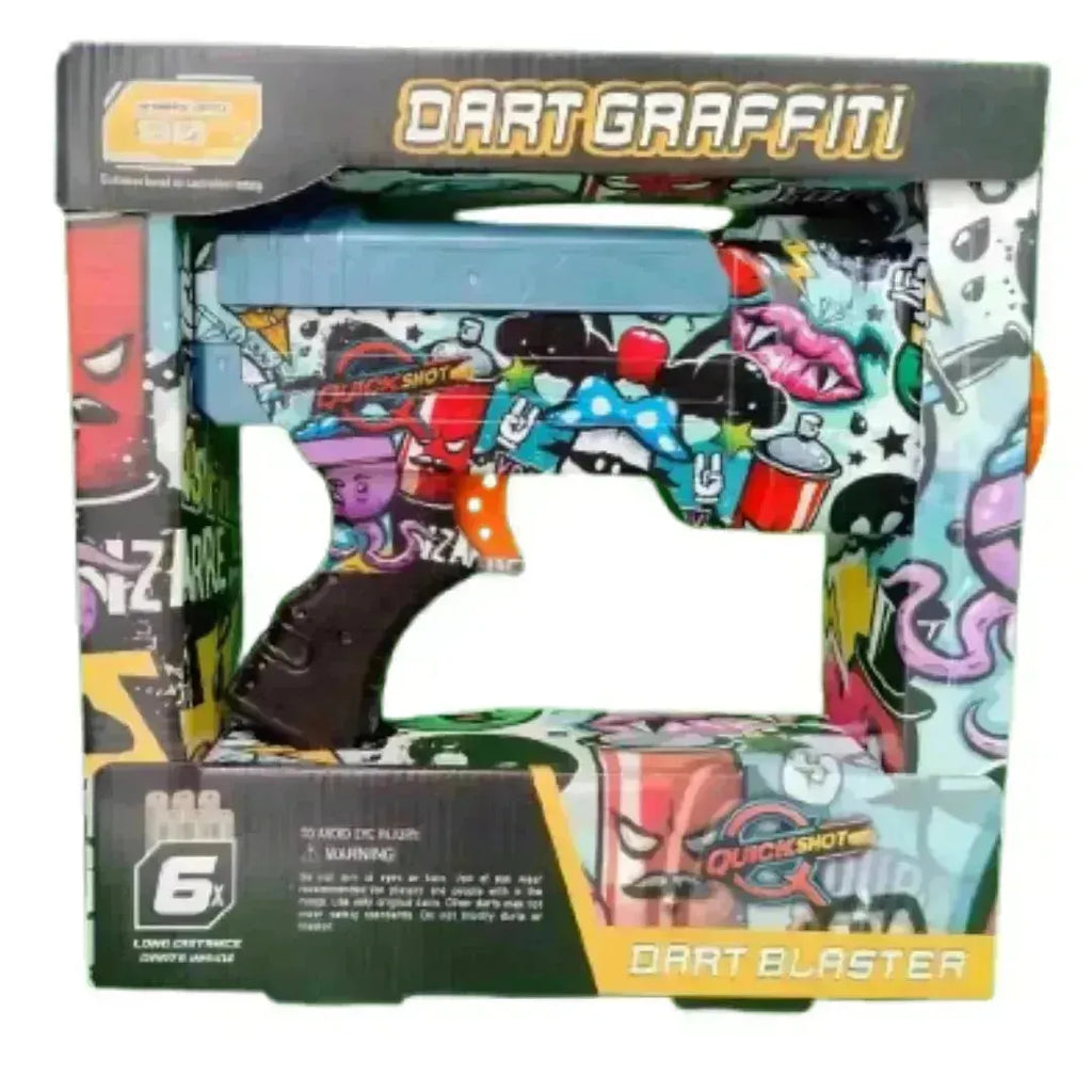 Quick Shot Dart Blaster Dart Graffiti - Naivri