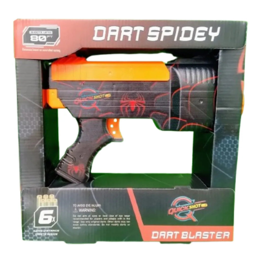 Quick Shot Dart Blaster Dart Spidey - Naivri