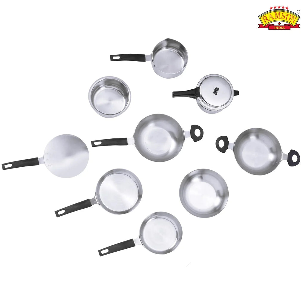 Ramson India Mini Chef Kids’ Utensil Playset – 20-Piece Pretend Cooking Kit with Free Gloves (3 Years+) - Naivri