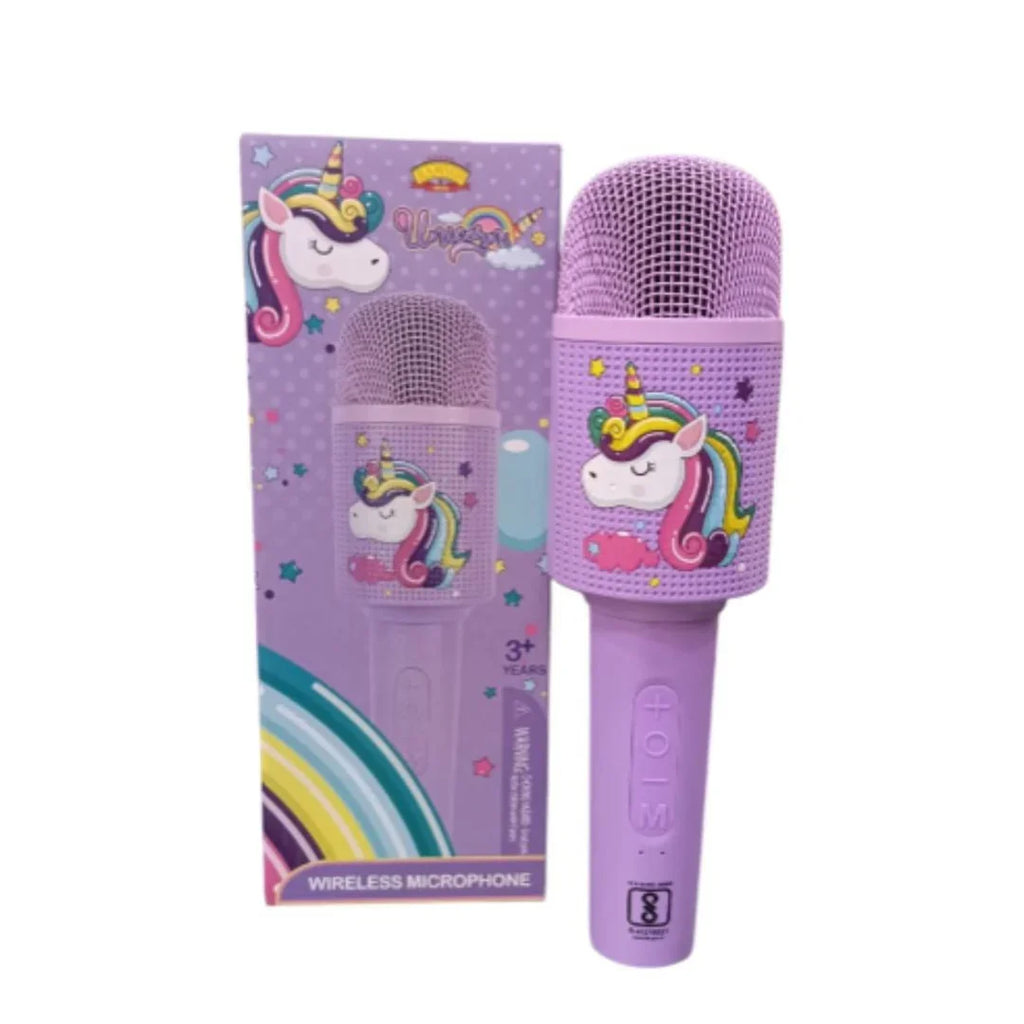 Ramson Kids Wireless Karaoke Mic – Bluetooth Singing Fun for Ages 3+ - Naivri