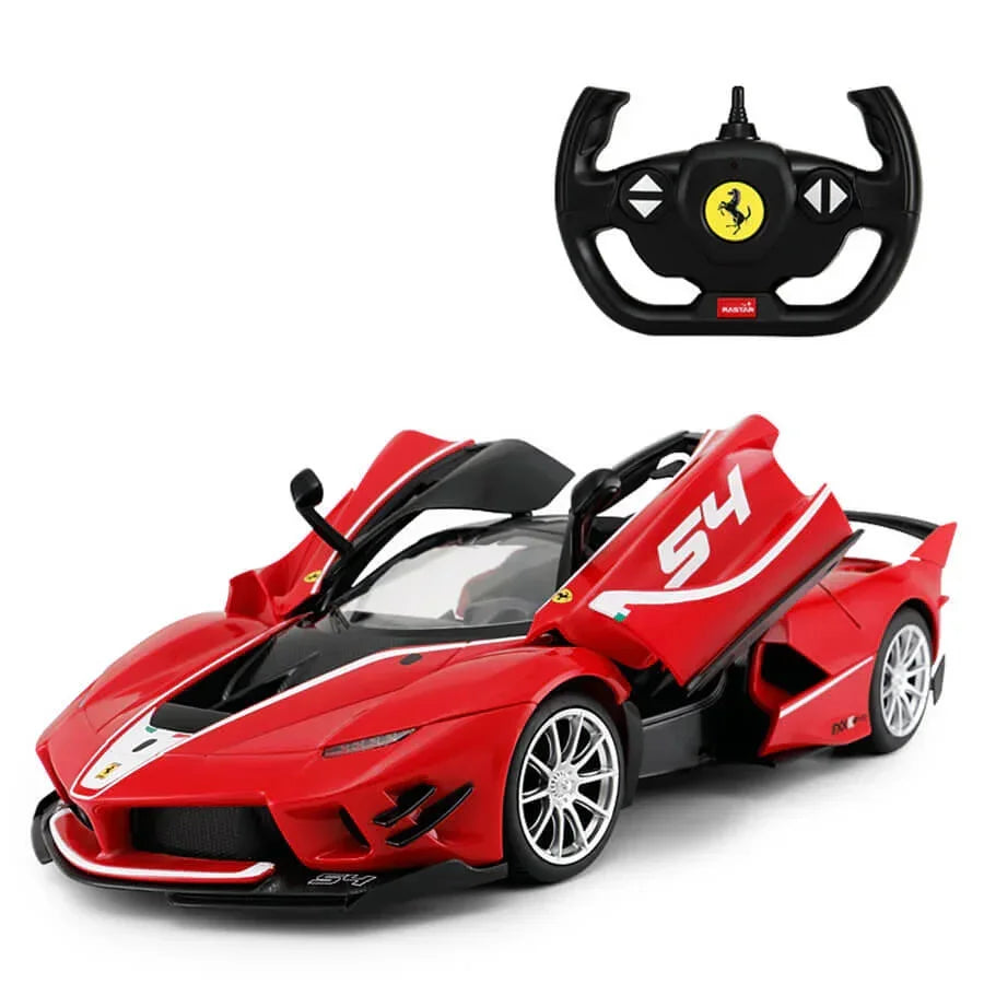 Rastar R/C 1:14 Ferrari FXXK Remote Control Car – Licensed RC Sports Car for Kids and Collectors - Naivri