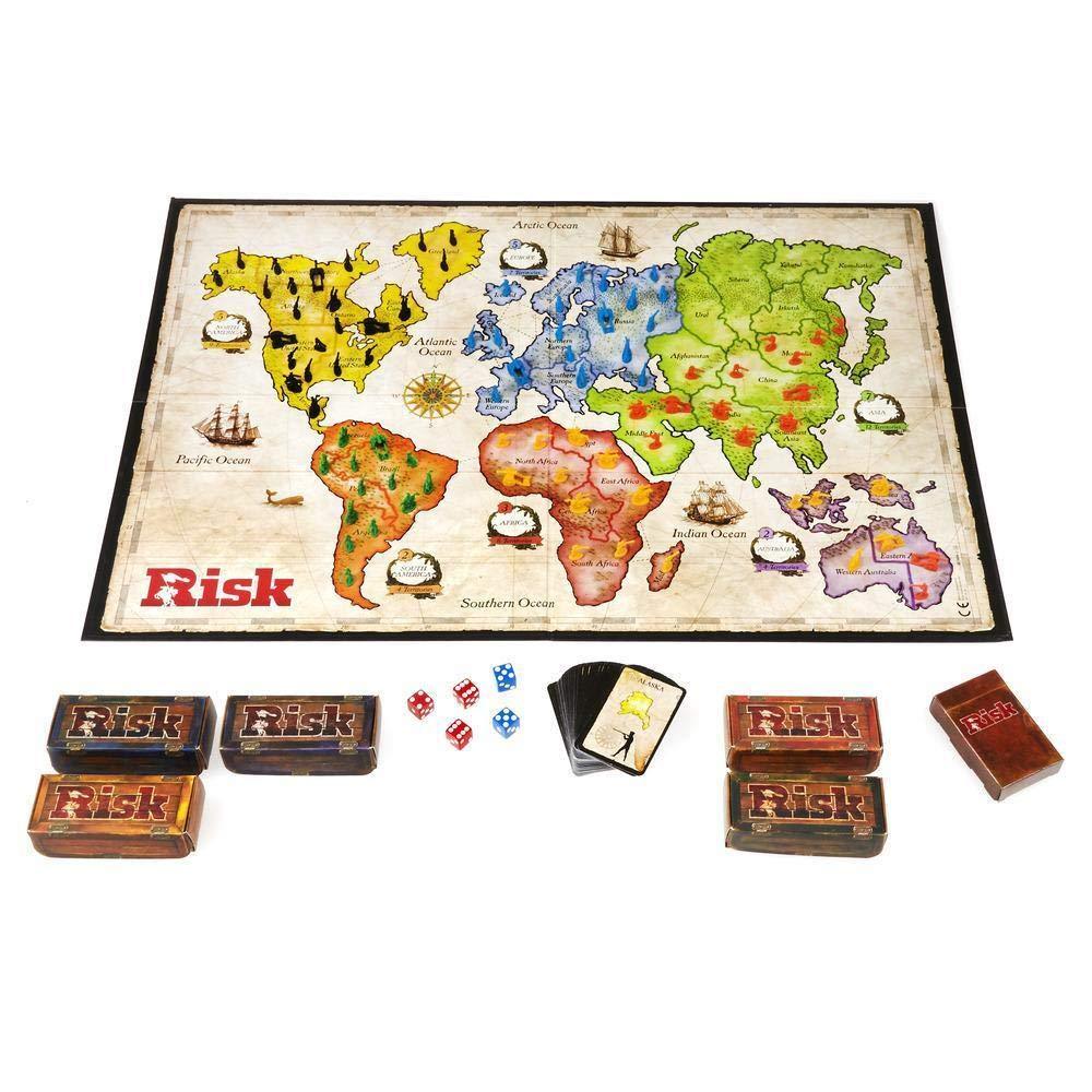 Risk Game - Avalon Hill B7404 - Naivri