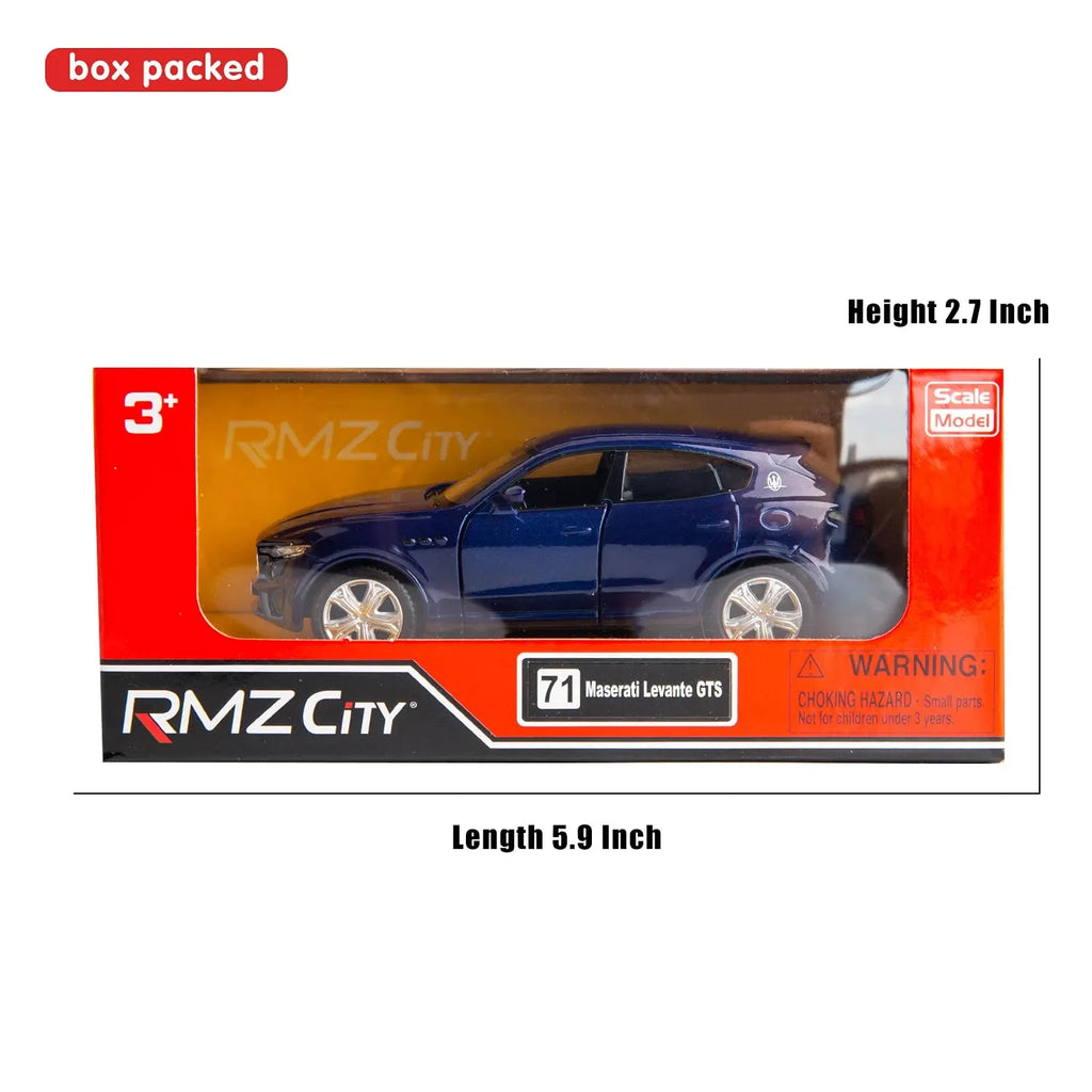 RMZ City 5-Inch (1:32 Scale) Official Licensed Die-Cast Metal Car Replicas in Original Box – Assorted Designs – Product Code: 3093 - Naivri