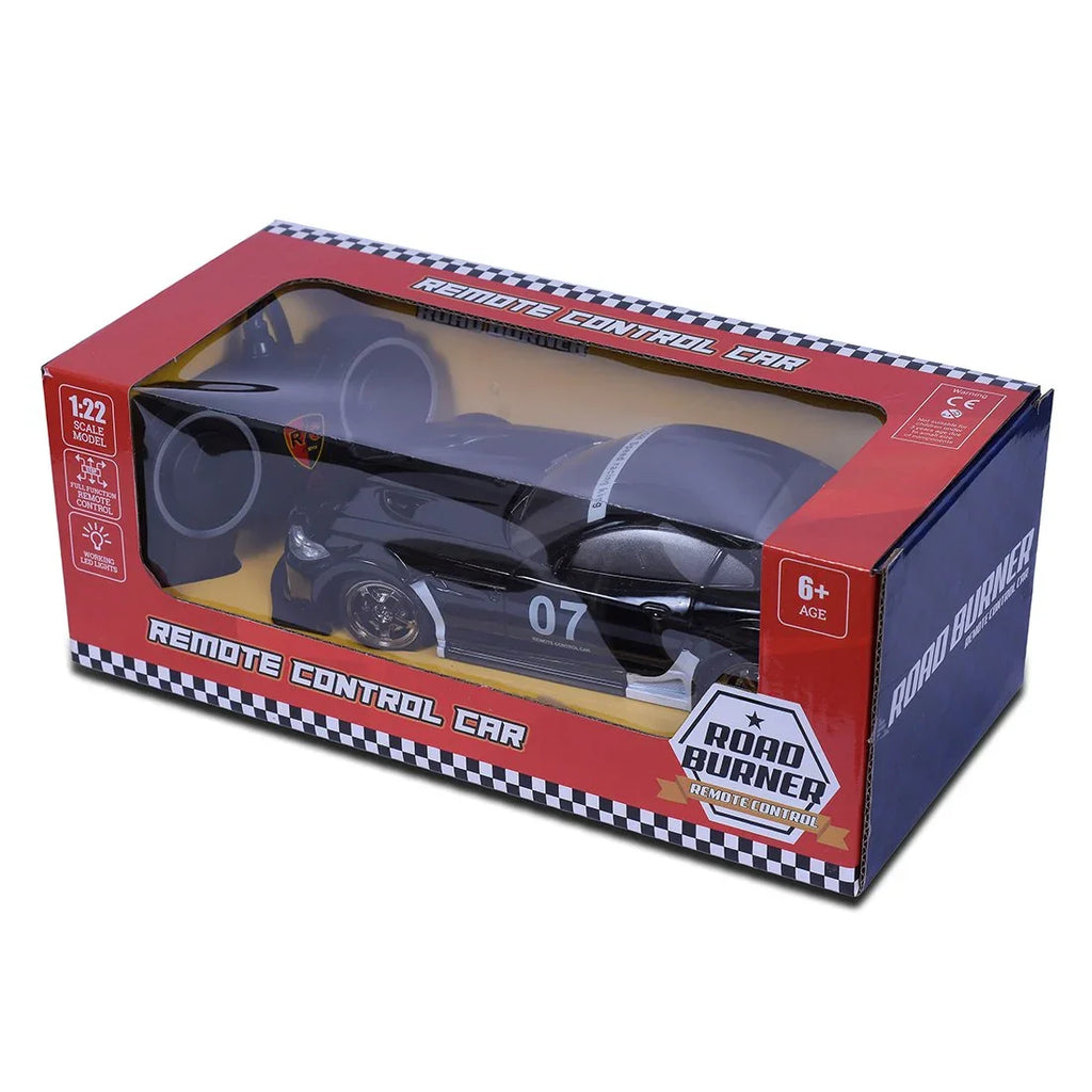 Road Burner Rechargeable RC Speedster – Full-Function Remote Car for Kids (Age 4+) - Naivri