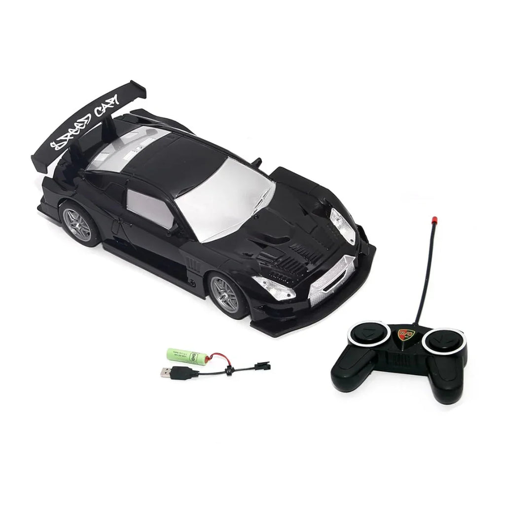 Road Burner Rechargeable RC Speedster – Full-Function Remote Car for Kids (Age 4+) - Naivri