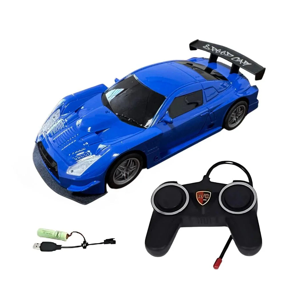 Road Burner Rechargeable RC Speedster – Full-Function Remote Car for Kids (Age 4+) - Naivri