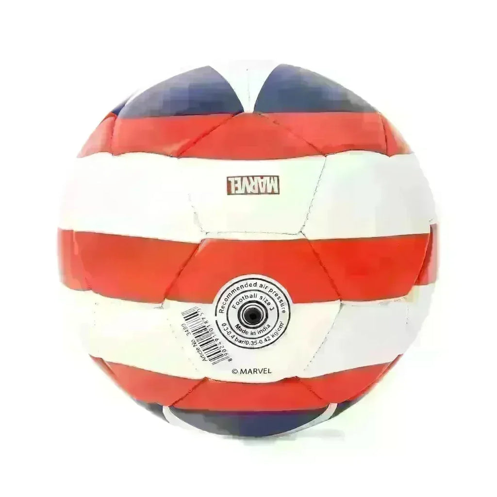 Rowan Captain America Football Size 3 – Marvel-Themed Outdoor Training Football for Kids - Naivri