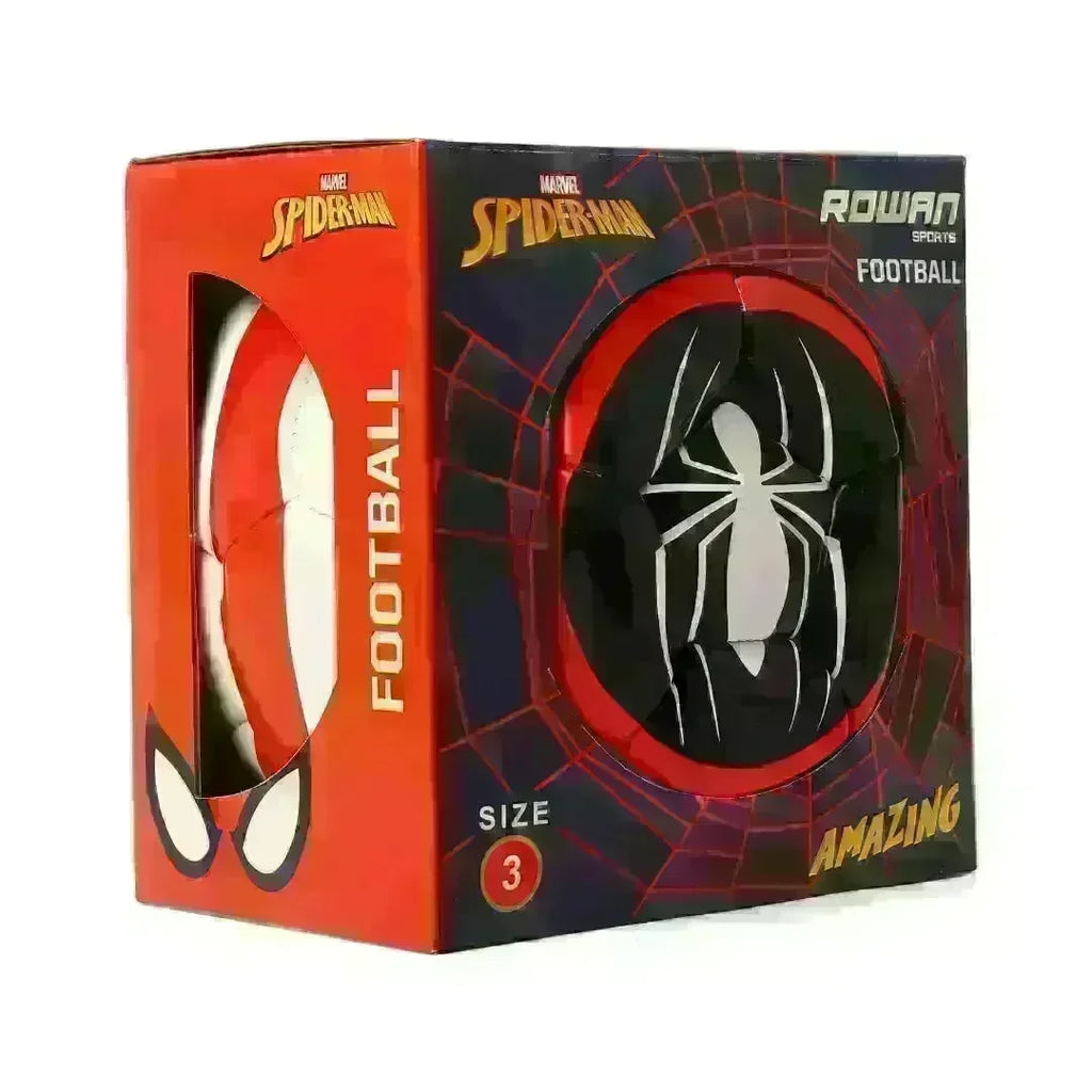 Rowan Spider-Man Football Size 3 – Marvel Superhero Training Ball for Kids - Naivri