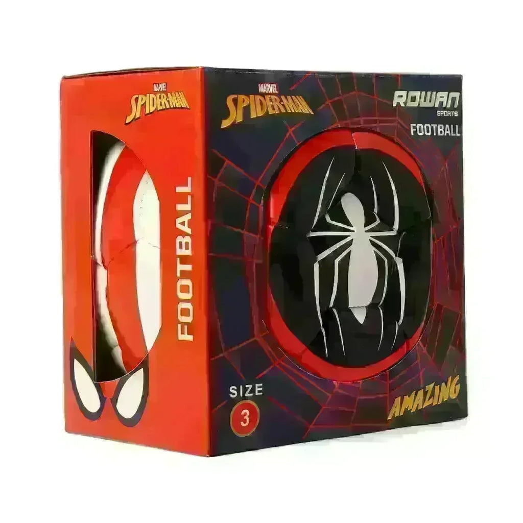 Rowan Spider-Man Football Size 3 – Marvel Superhero Training Ball for Kids - Naivri