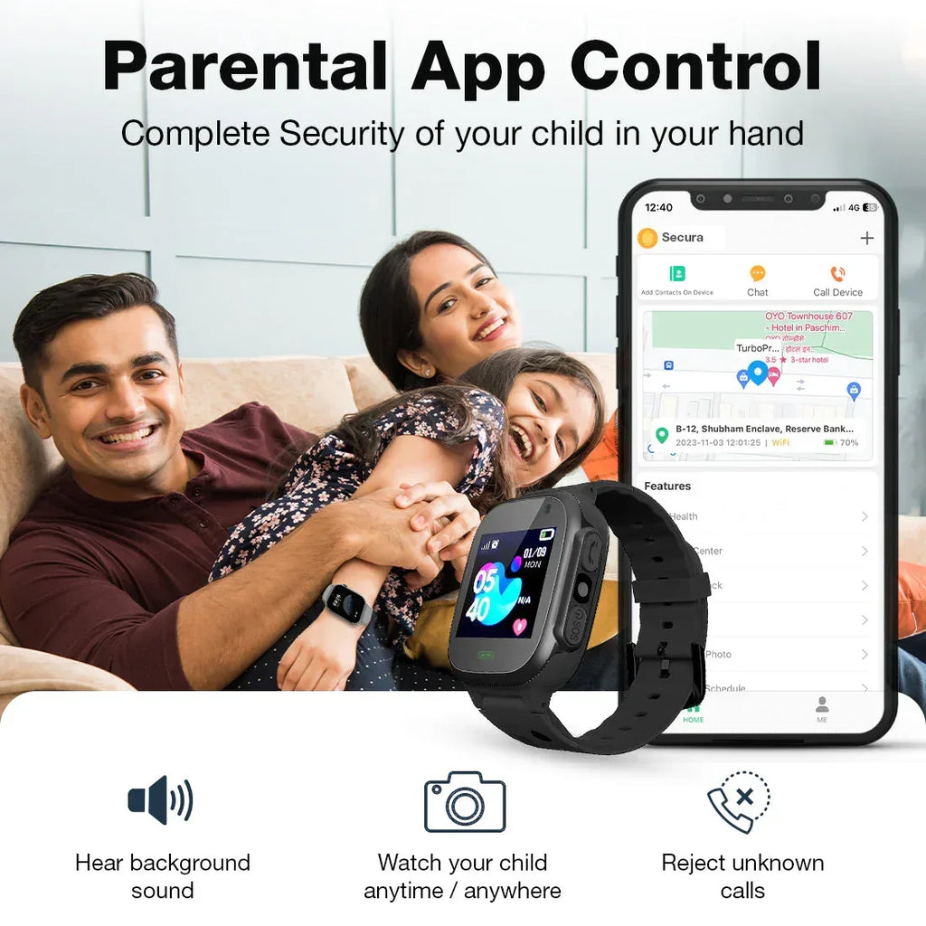 S2 Pro Kids Smart Watch for Boys & Girls - Naivri