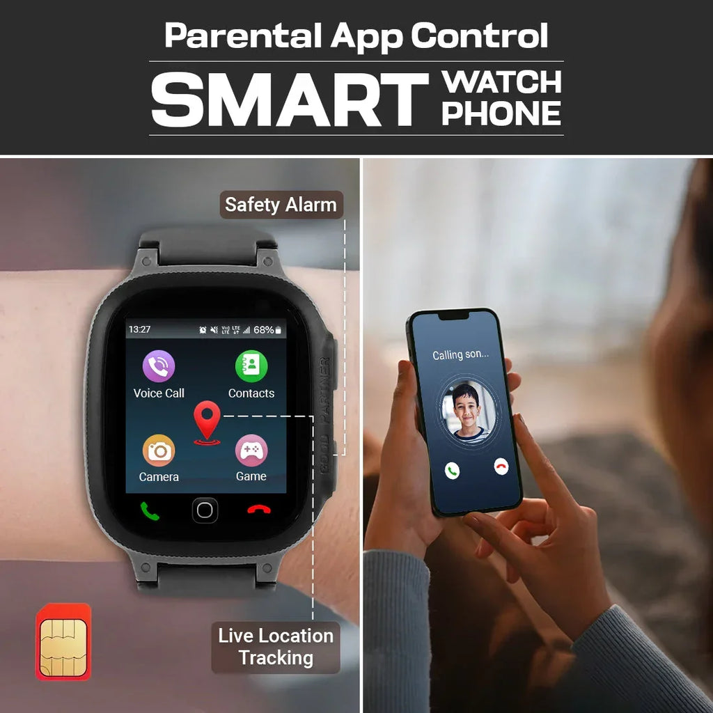 S2 Pro Kids Smart Watch for Boys & Girls - Naivri