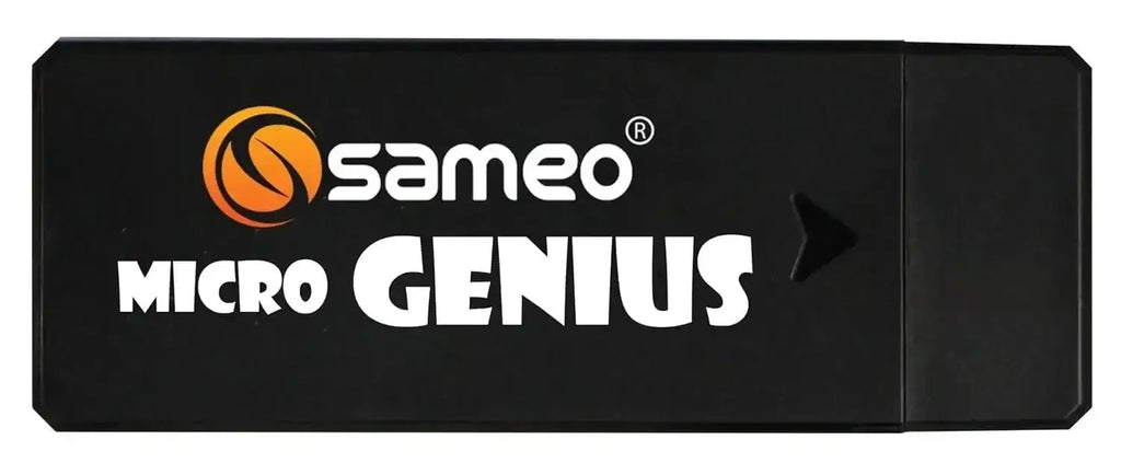 Sameo Micro Genius 8-Bit HDMI Gaming Console | 800 HD Retro Games | Dual Wireless Controllers - Naivri