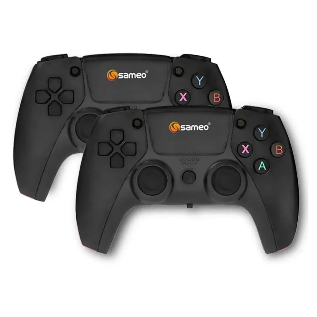 Sameo Micro Lite HDMI Game Stick – 10,000 Retro Games | 4K Ultra HD Support | Dual Wireless Controllers | Black - Naivri