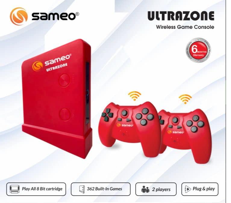 Sameo Ultrazone Wireless Game Console Red - Naivri