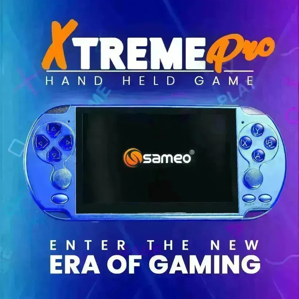 Sameo Xtreme Pro Hand Held Game Blue - Naivri