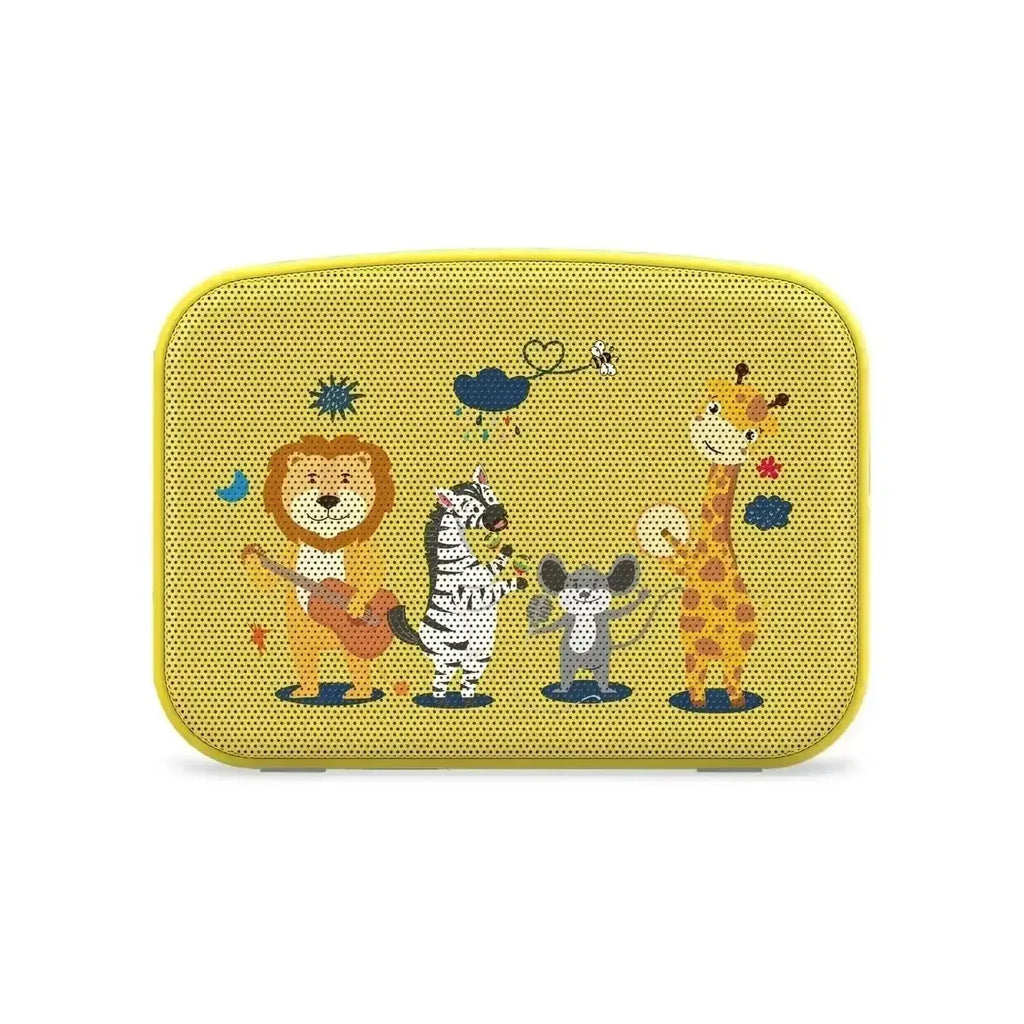 Saregama Carvaan Mini Kids with Wireless Mic – Baby Yellow | Portable Bluetooth Audio Player with 300+ Pre-Loaded Stories, Rhymes & Devotional Songs | Educational & Entertaining Gift for Kids - Naivri