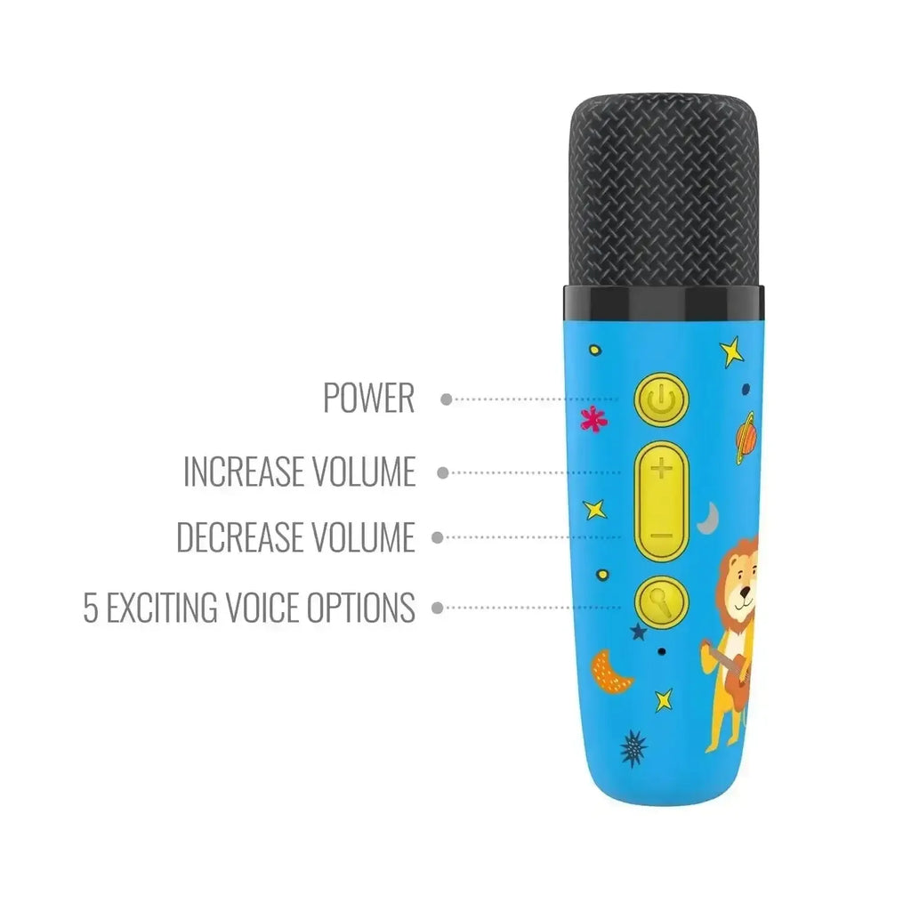 Saregama Carvaan Mini Kids with Wireless Mic – Baby Yellow | Portable Bluetooth Audio Player with 300+ Pre-Loaded Stories, Rhymes & Devotional Songs | Educational & Entertaining Gift for Kids - Naivri