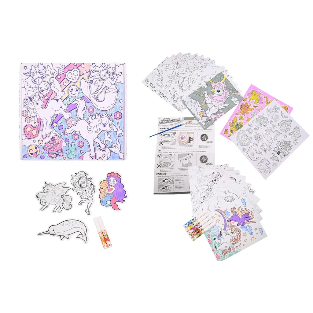 Scentos Enchanted Clean Colouring Box 20217 - Naivri