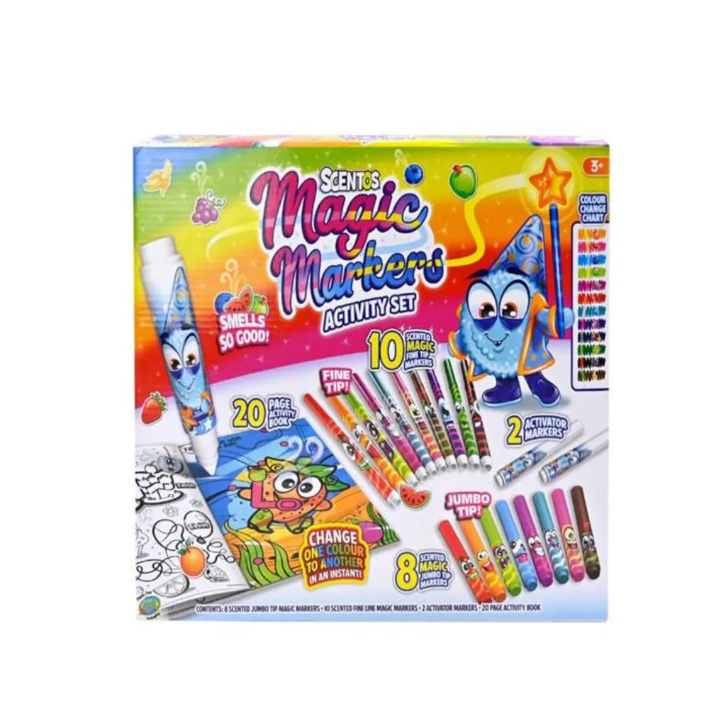 Scentos Magic Markers Activity Set 20379 - Naivri