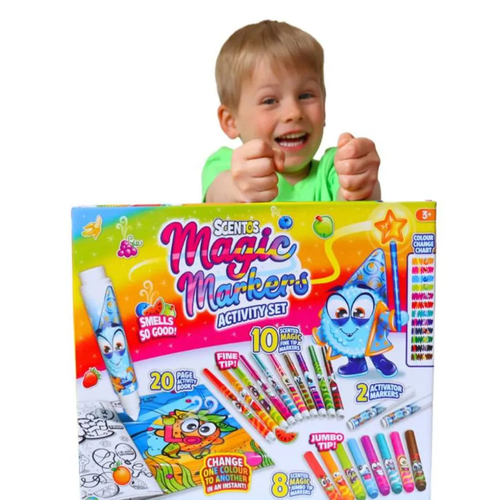 Scentos Magic Markers Activity Set 20379 - Naivri