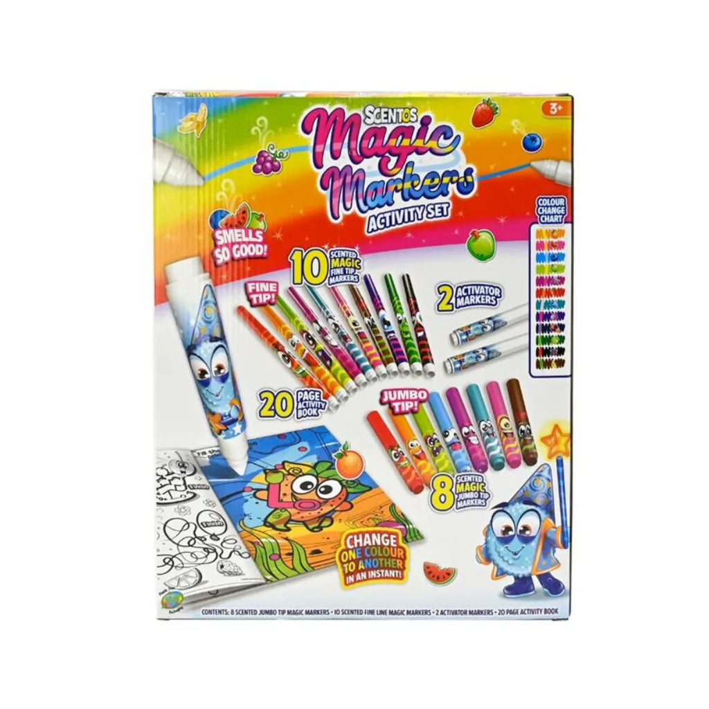 Scentos Magic Markers Activity Set 20379 - Naivri