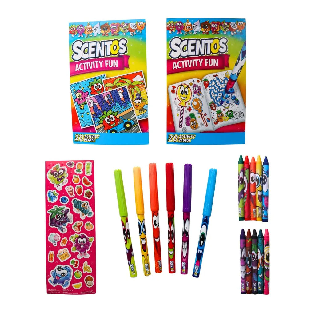 Scentos Mega Colour Case Scented Colouring 40481 - Naivri