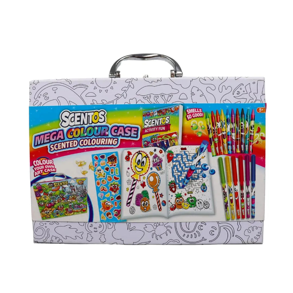 Scentos Mega Colour Case Scented Colouring 40481 - Naivri