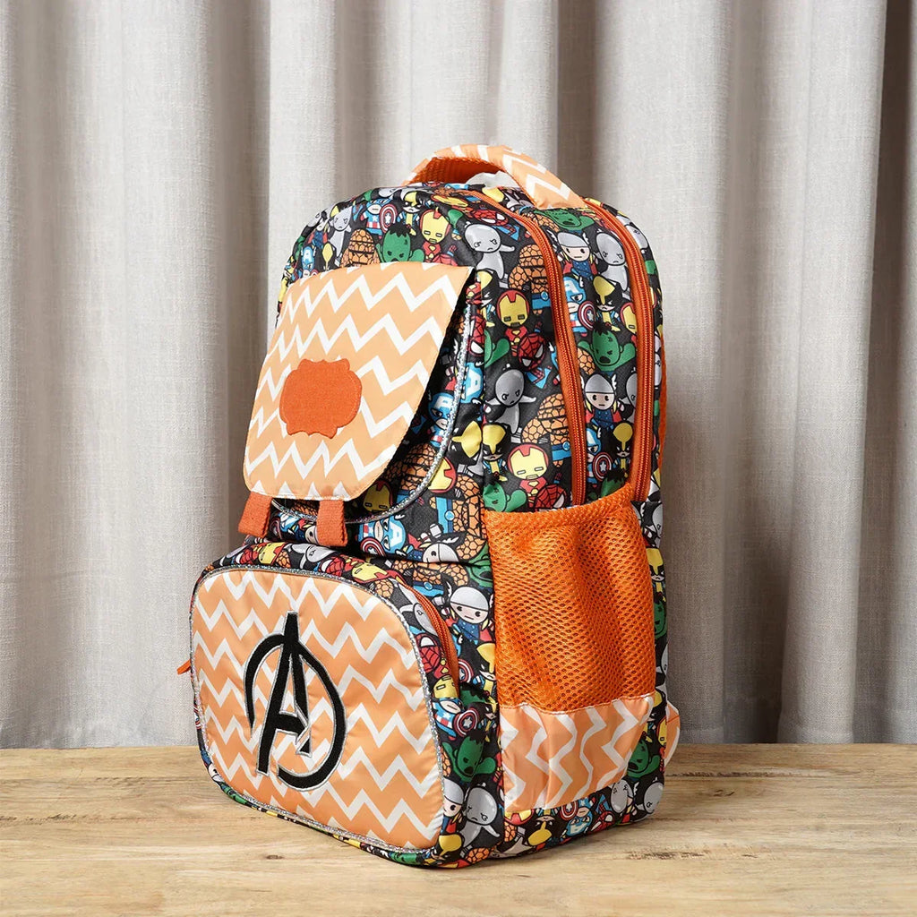 School Essential Backpack Combo -avenger - Naivri