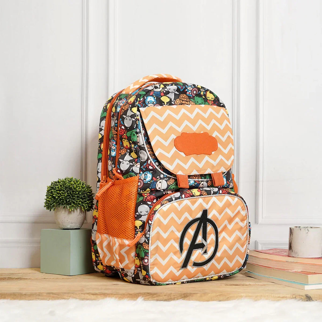 School Essential Backpack Combo -avenger - Naivri