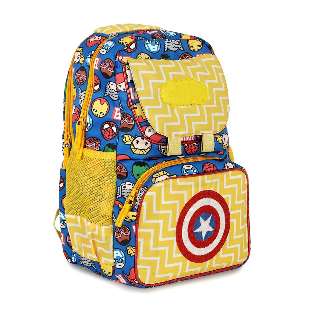 School Essential Backpack Combo -captain America - Naivri