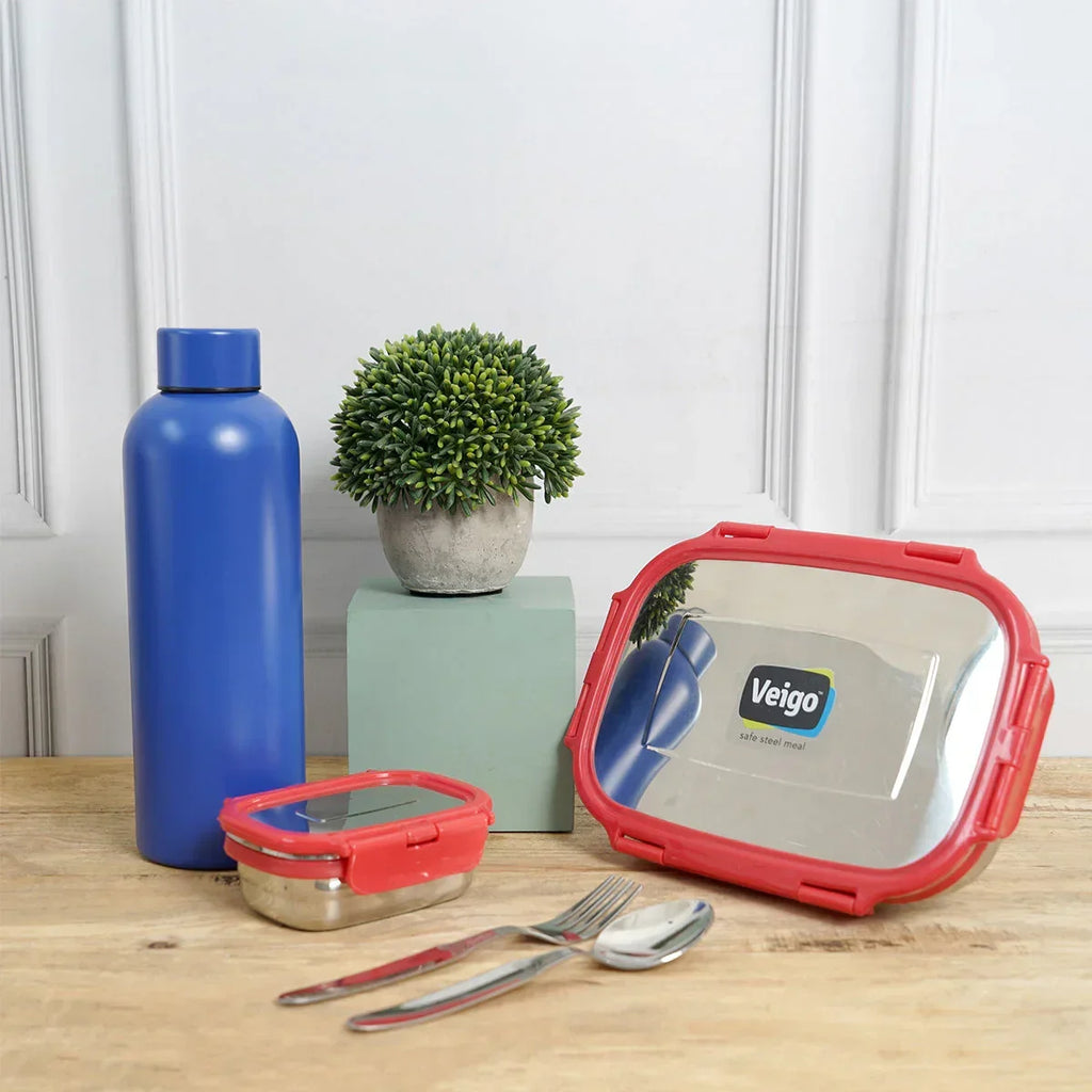 School Essential Backpack Combo -space - Naivri