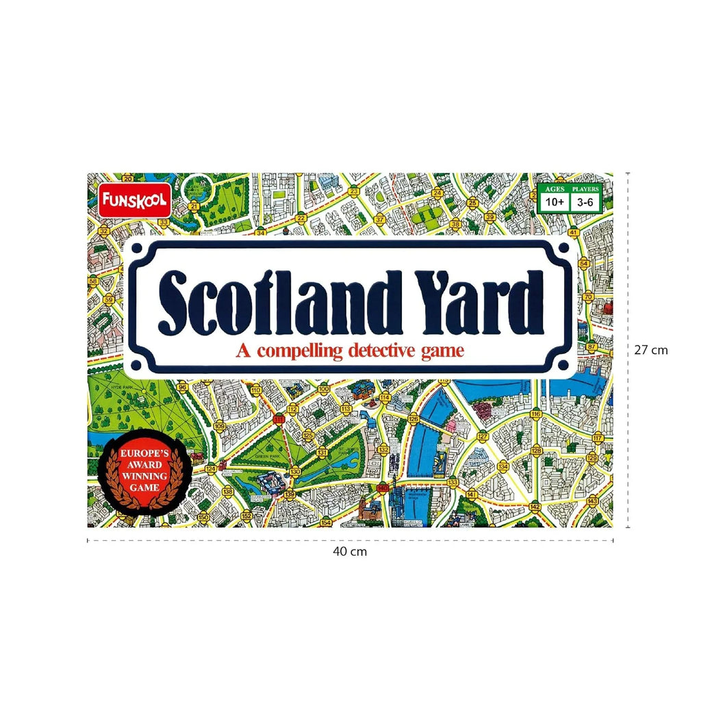 Funskool Scotland Yard Detective Board Game – Strategic Chase Adventure for Ages 10+ - Naivri