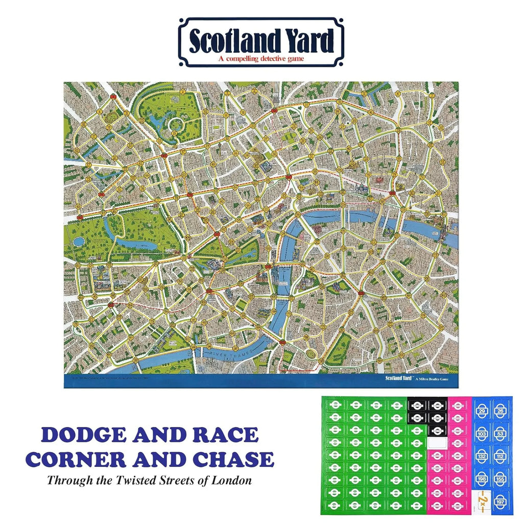 Funskool Scotland Yard Detective Board Game – Strategic Chase Adventure for Ages 10+ - Naivri