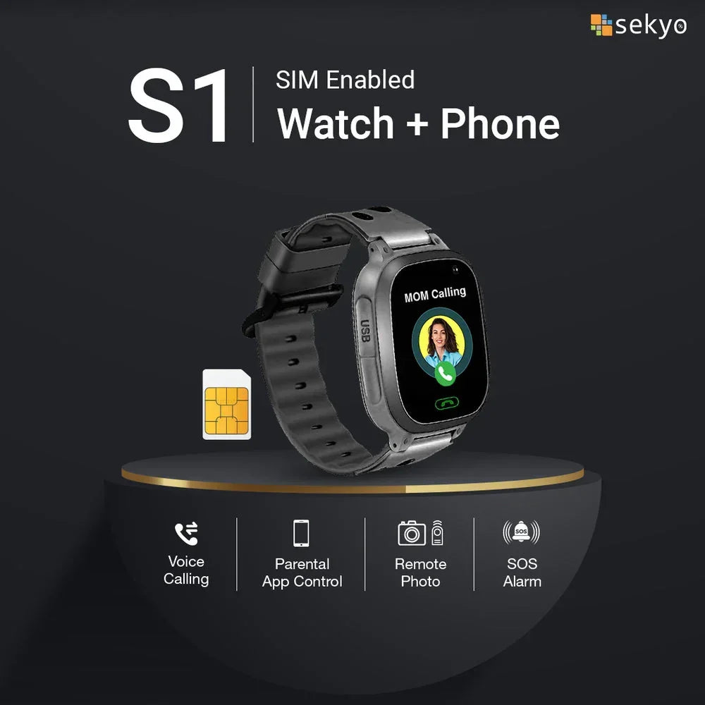 Sekyo S1 Kids Smart Watch with Calling - Naivri
